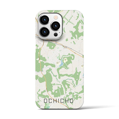 【越智町（千葉県）】地図柄iPhoneケース（バックカバータイプ）