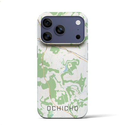 【越智町（千葉県）】地図柄iPhoneケース（バックカバータイプ）