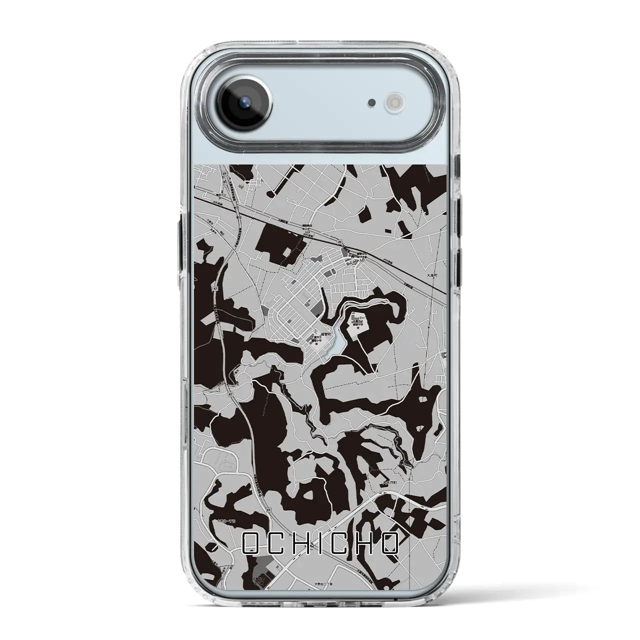 【越智町（千葉県）】地図柄iPhoneケース（MagSafeタイプ）