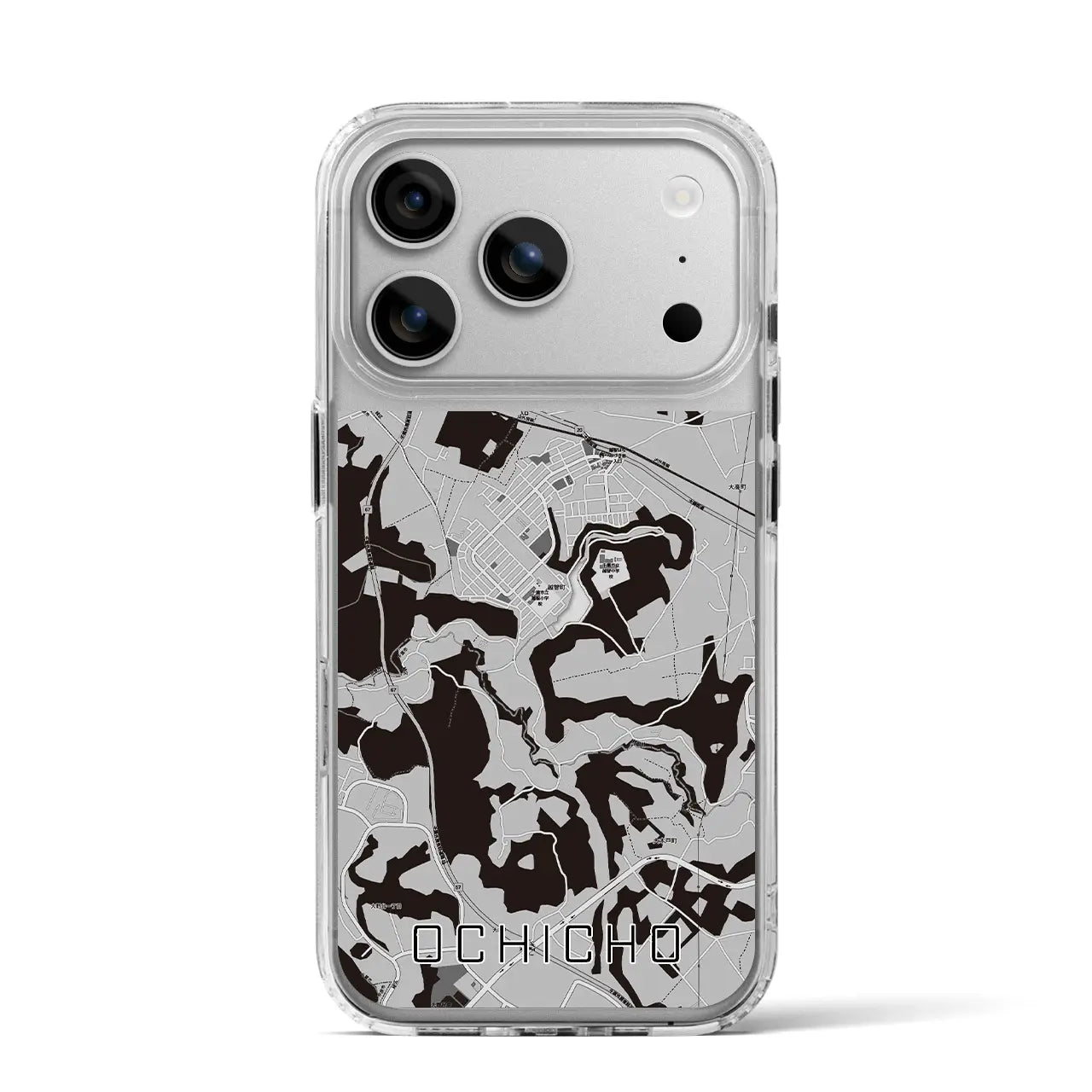 【越智町（千葉県）】地図柄iPhoneケース（MagSafeタイプ）