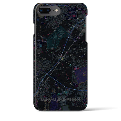 【小田急相模原（神奈川県）】地図柄iPhoneケース（バックカバータイプ）