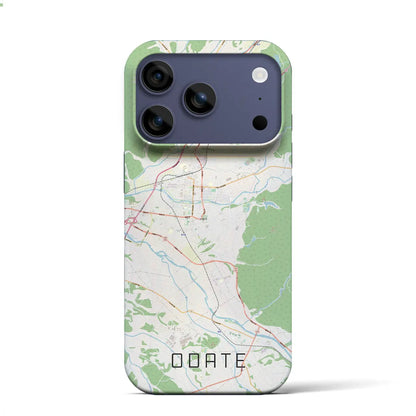 【大館（秋田県）】地図柄iPhoneケース（バックカバータイプ）