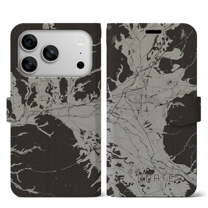 【大館（秋田県）】地図柄iPhoneケース（手帳タイプ）