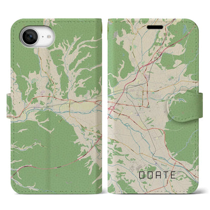 【大館（秋田県）】地図柄iPhoneケース（手帳タイプ）