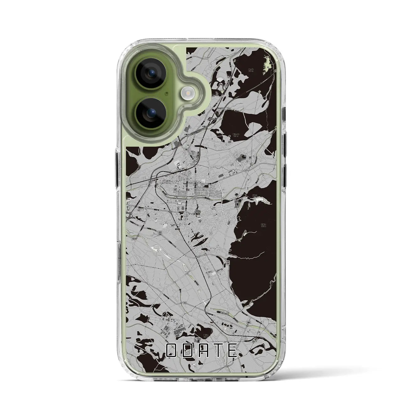 【大館（秋田県）】地図柄iPhoneケース（MagSafeタイプ）