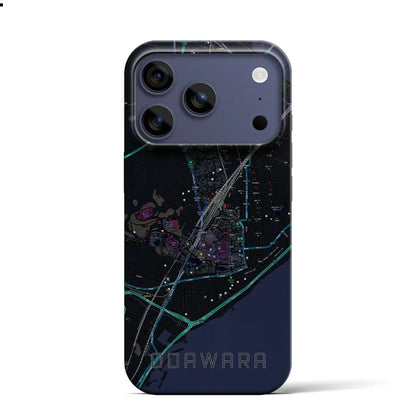 【小田原（神奈川県）】地図柄iPhoneケース（バックカバータイプ）