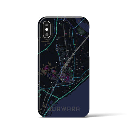 【小田原（神奈川県）】地図柄iPhoneケース（バックカバータイプ）