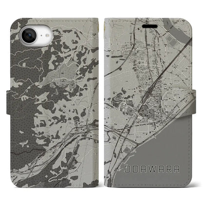 【小田原（神奈川県）】地図柄iPhoneケース（手帳タイプ）