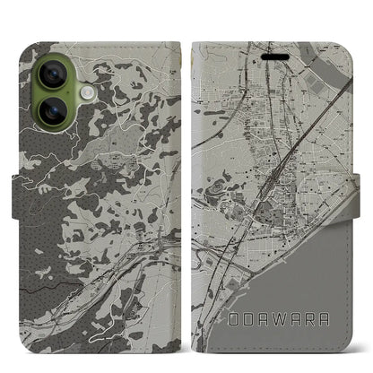 【小田原（神奈川県）】地図柄iPhoneケース（手帳タイプ）