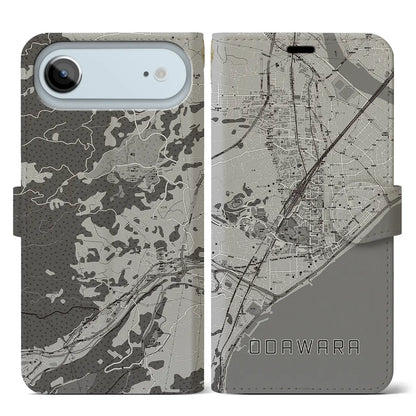 【小田原（神奈川県）】地図柄iPhoneケース（手帳タイプ）