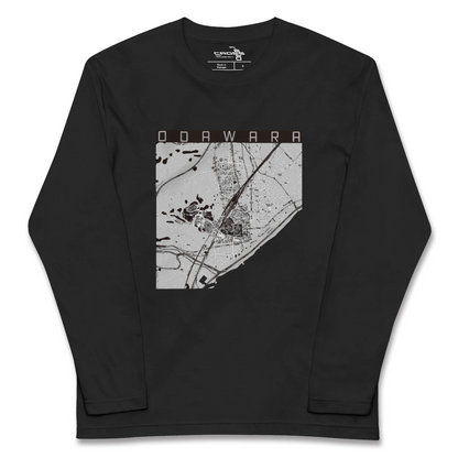 【小田原（神奈川県）】地図柄ロングスリーブTシャツ
