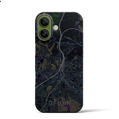 【大船（神奈川県）】地図柄iPhoneケース（バックカバータイプ）