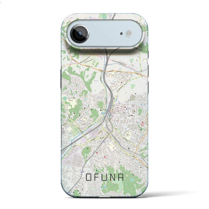 【大船（神奈川県）】地図柄iPhoneケース（バックカバータイプ）