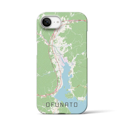 【大船渡（岩手県）】地図柄iPhoneケース（バックカバータイプ）