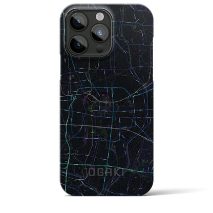 【大垣（岐阜県）】地図柄iPhoneケース（バックカバータイプ）