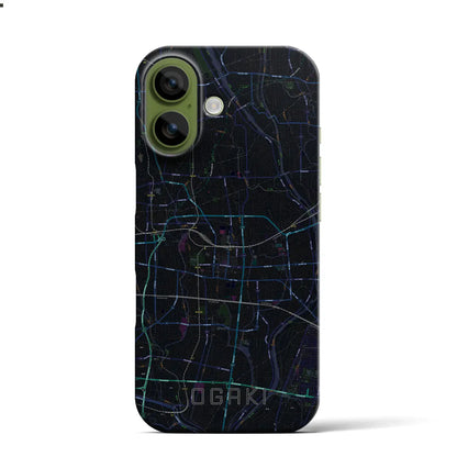 【大垣（岐阜県）】地図柄iPhoneケース（バックカバータイプ）