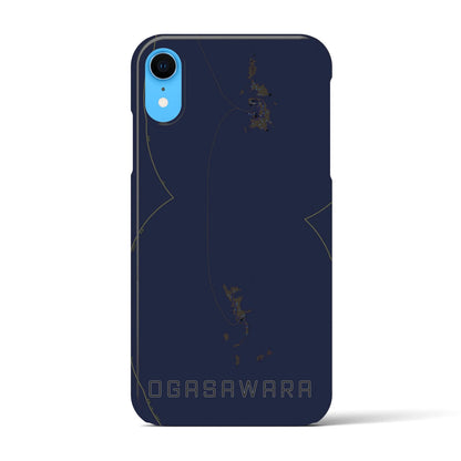 【小笠原（東京都）】地図柄iPhoneケース（バックカバータイプ）