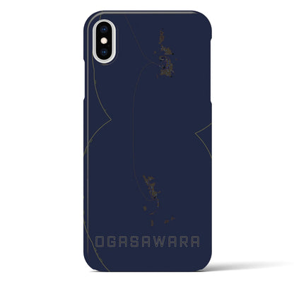 【小笠原（東京都）】地図柄iPhoneケース（バックカバータイプ）