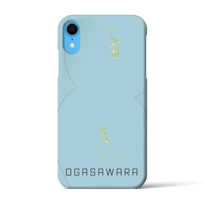 【小笠原（東京都）】地図柄iPhoneケース（バックカバータイプ）