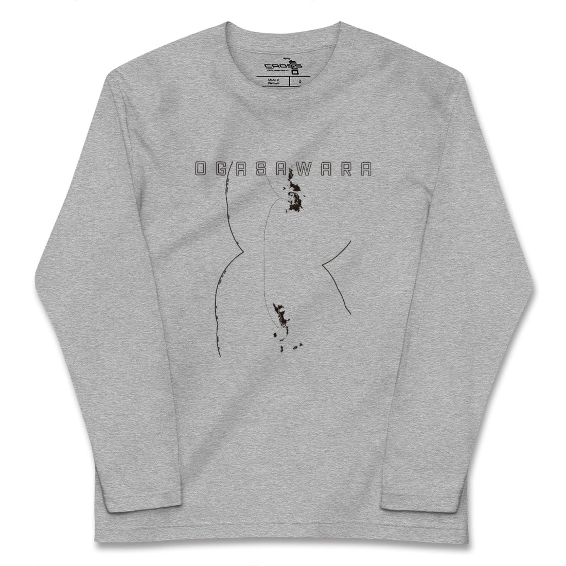 【小笠原(東京都)】地図柄ロングスリーブTシャツ