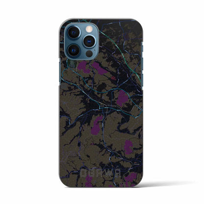 【小川（埼玉県）】地図柄iPhoneケース（バックカバータイプ）