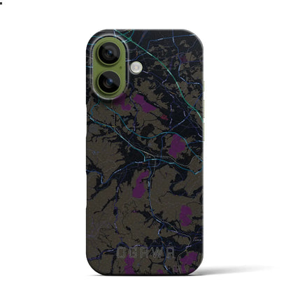 【小川（埼玉県）】地図柄iPhoneケース（バックカバータイプ）