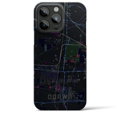 【小川（東京都）】地図柄iPhoneケース（バックカバータイプ）