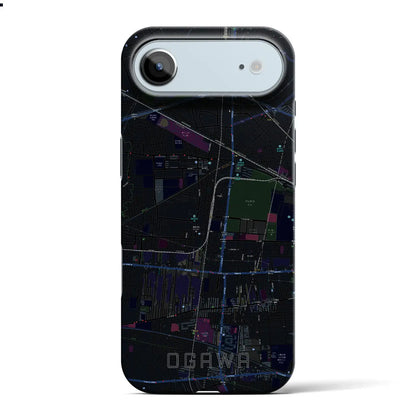 【小川（東京都）】地図柄iPhoneケース（バックカバータイプ）