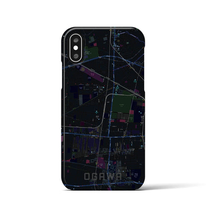 【小川（東京都）】地図柄iPhoneケース（バックカバータイプ）