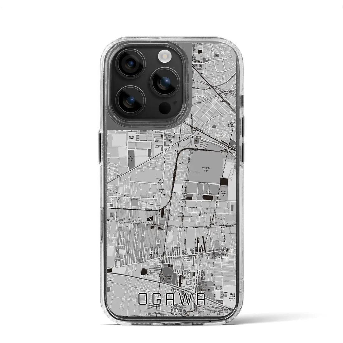【小川（東京都）】地図柄iPhoneケース（MagSafeタイプ）