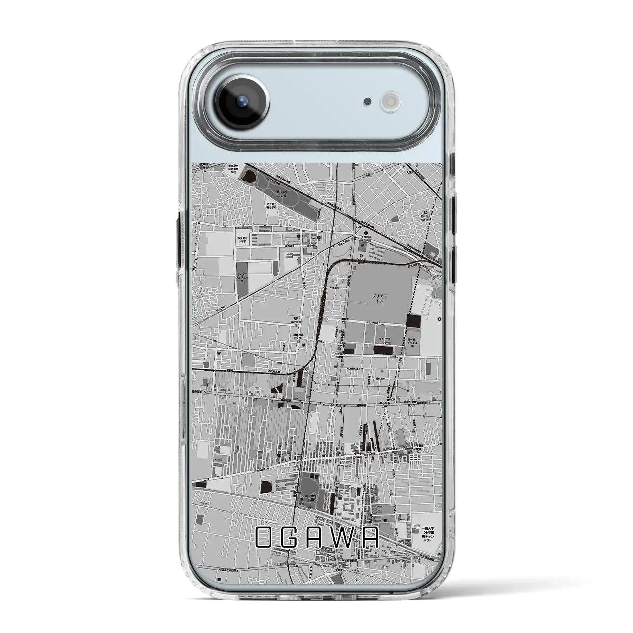 【小川（東京都）】地図柄iPhoneケース（MagSafeタイプ）