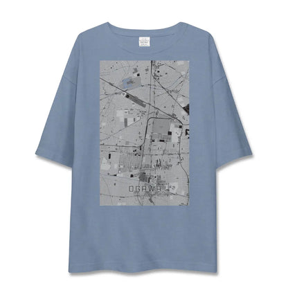 【小川（東京都）】地図柄ビッグシルエットTシャツ