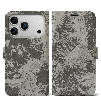 【大河原（宮城県）】地図柄iPhoneケース（手帳タイプ）