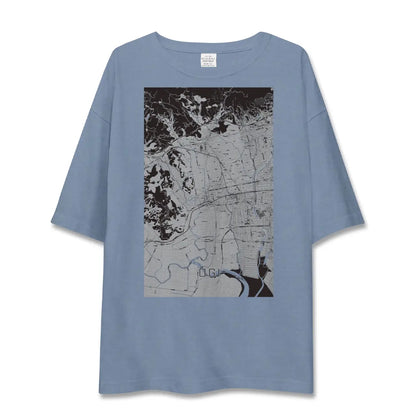 【小城（佐賀県）】地図柄ビッグシルエットTシャツ