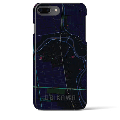 【荻川（新潟県）】地図柄iPhoneケース（バックカバータイプ）