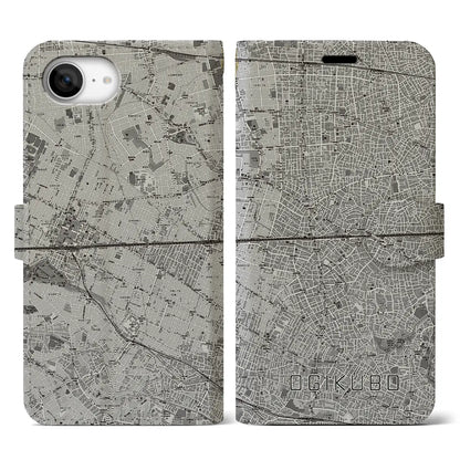 【荻窪2（東京都）】地図柄iPhoneケース（手帳タイプ）