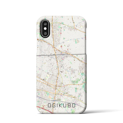 【荻窪（東京都）】地図柄iPhoneケース（バックカバータイプ）