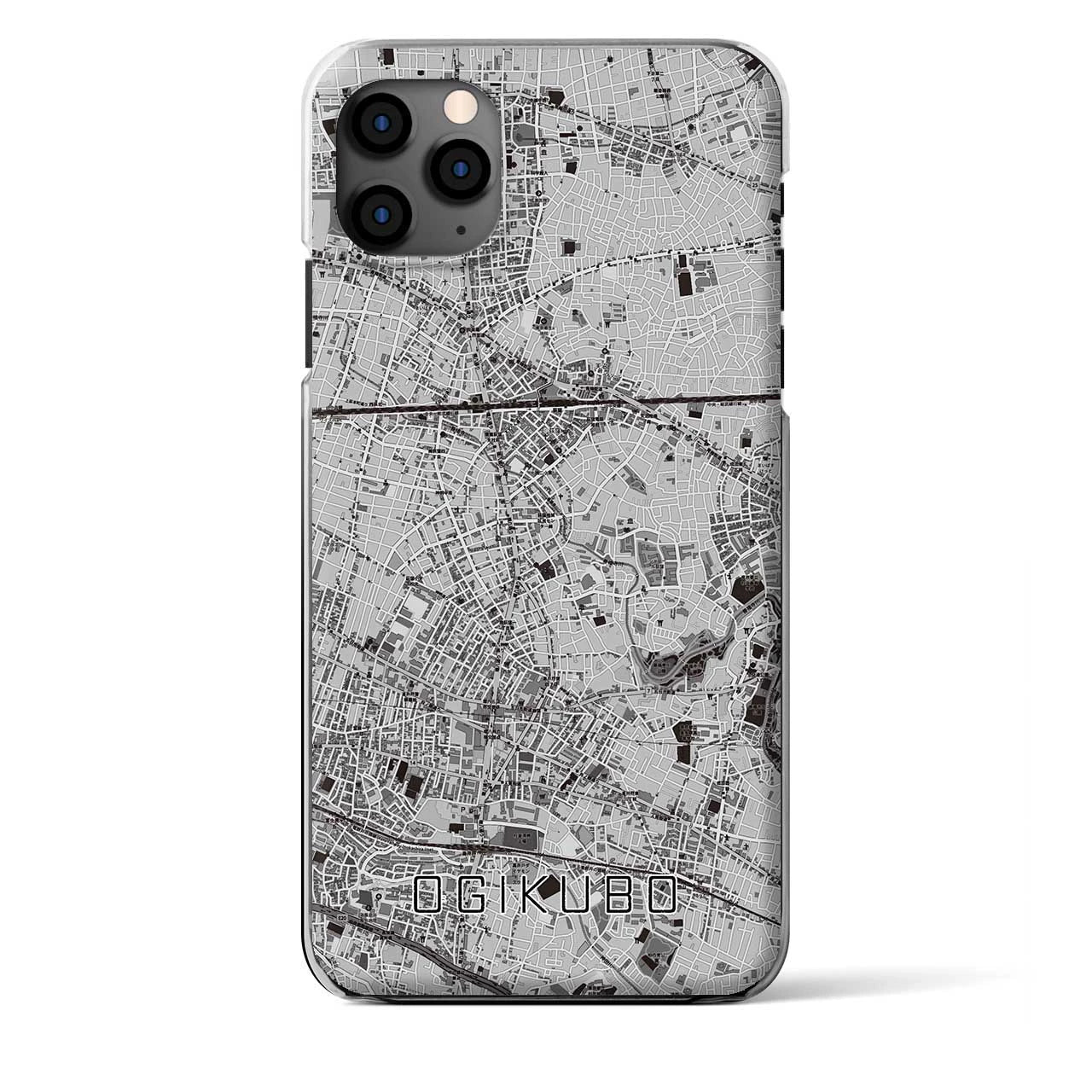 【荻窪（東京都）】地図柄iPhoneケース（クリアタイプ）