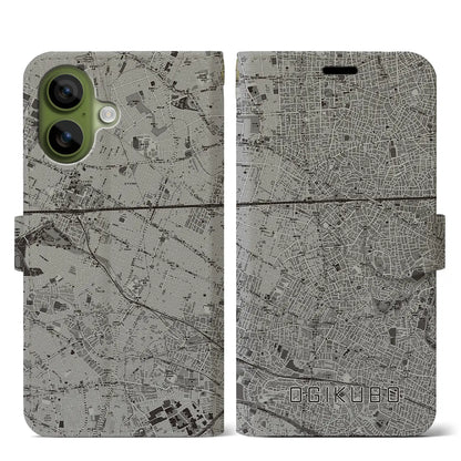 【荻窪（東京都）】地図柄iPhoneケース（手帳タイプ）