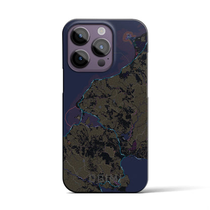 【大宜味（沖縄県）】地図柄iPhoneケース（バックカバータイプ）