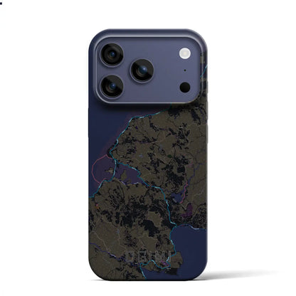 【大宜味（沖縄県）】地図柄iPhoneケース（バックカバータイプ）