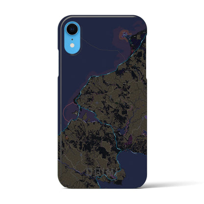 【大宜味（沖縄県）】地図柄iPhoneケース（バックカバータイプ）