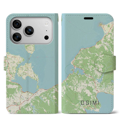 【大宜味（沖縄県）】地図柄iPhoneケース（手帳タイプ）