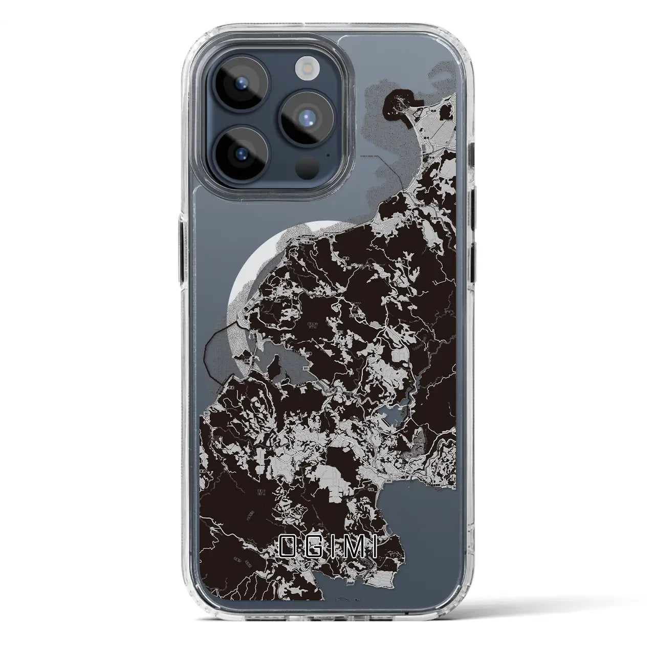 【大宜味（沖縄県）】地図柄iPhoneケース（MagSafeタイプ）