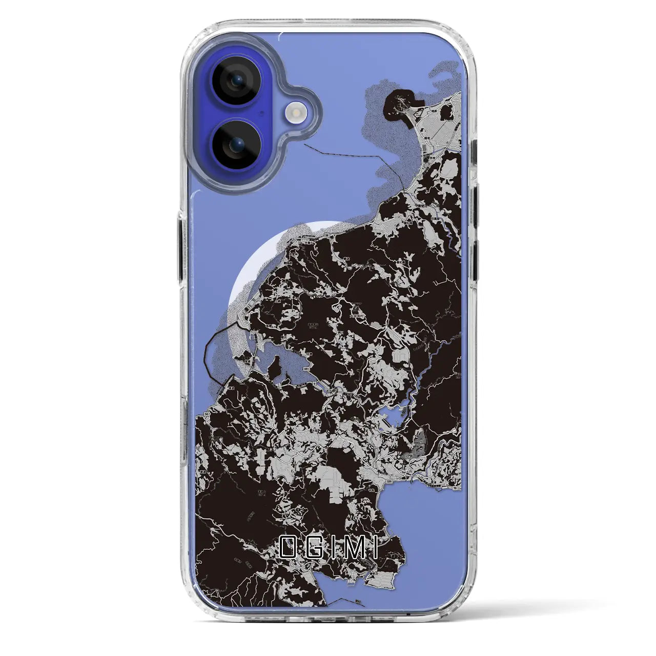 【大宜味（沖縄県）】地図柄iPhoneケース（MagSafeタイプ）
