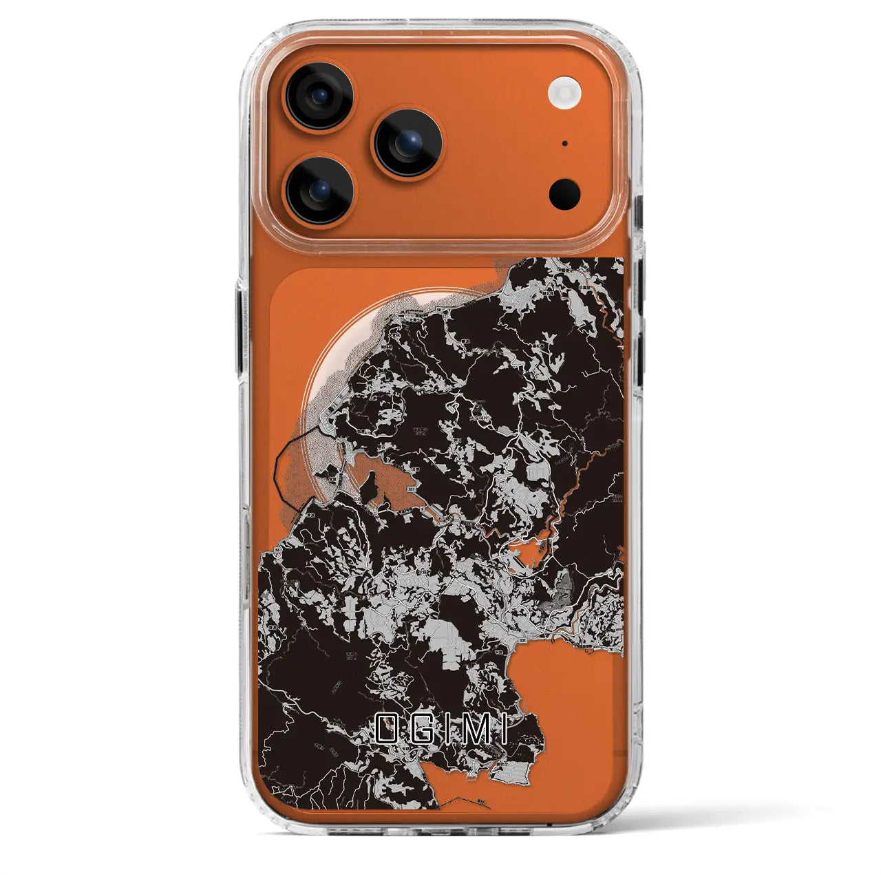 【大宜味（沖縄県）】地図柄iPhoneケース（MagSafeタイプ）