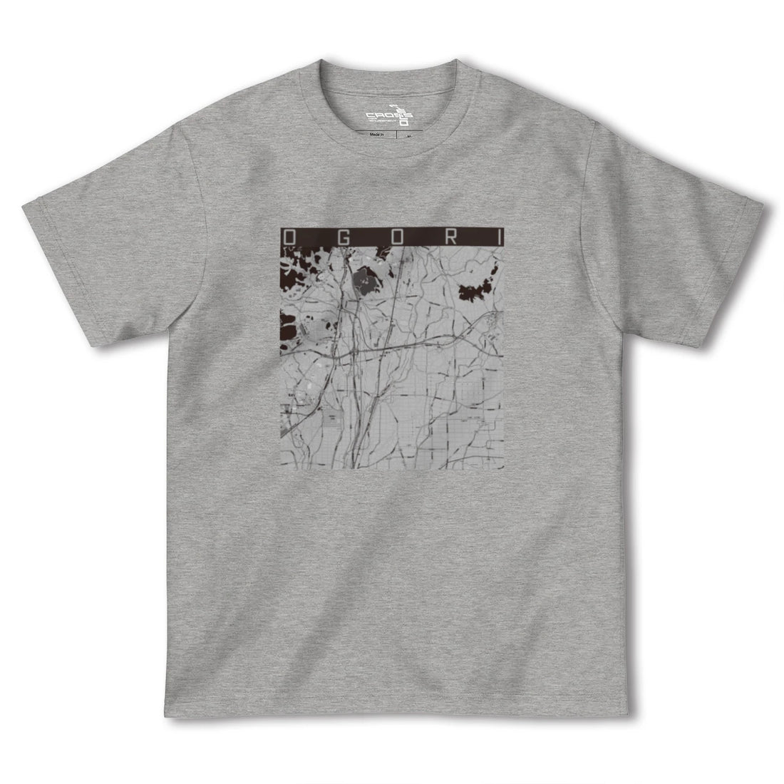 【小郡(福岡県)】地図柄ヘビーウェイトTシャツ