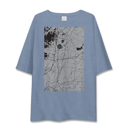 【小郡（福岡県）】地図柄ビッグシルエットTシャツ