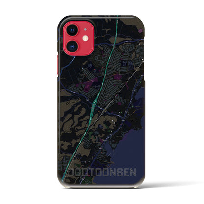 【おごと温泉（滋賀県）】地図柄iPhoneケース（バックカバータイプ）