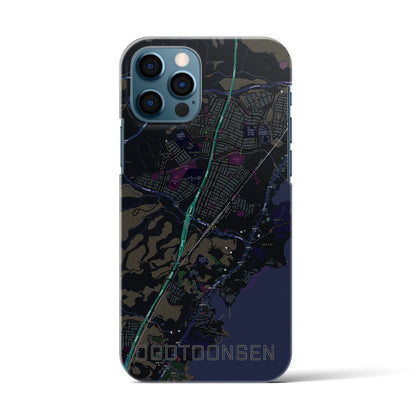 【おごと温泉（滋賀県）】地図柄iPhoneケース（バックカバータイプ）